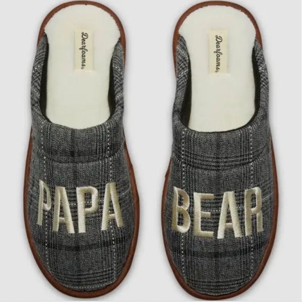 Papa Bear 🐻  Slippers